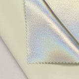 Polyester Stretch Knit Fabric, 247 gsm, 155 cm — White — photo 2