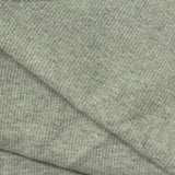 Cotton Polyester Stretch Rib Knit Fabric, 430 gsm, 160 cm — Grey — photo 2