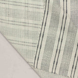 Dark Grey Stripes Jersey Knit, Polyester — photo 2