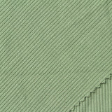 Polyester Viscose Stretch Rib Knit Fabric, 200 gsm, 140 cm — Green — photo 2