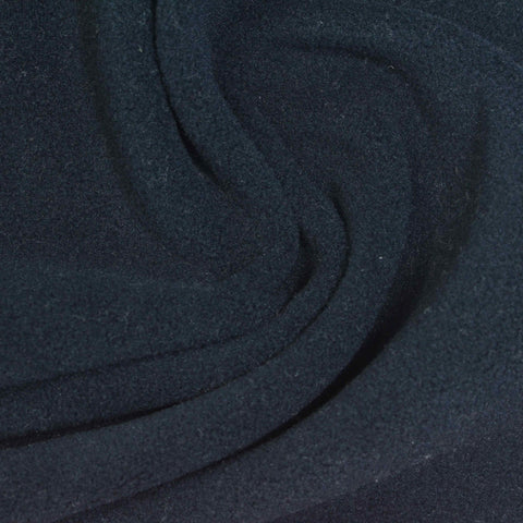 100% Polyester Fleece Fabric, 233 gsm, 168 cm — Navy
