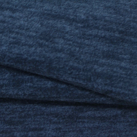 100% Polyester Fleece Fabric, 260 gsm, 170 cm — Navy