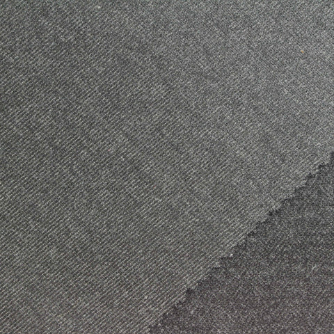 Heathered Grey Herringbone Jacquard, Polyester