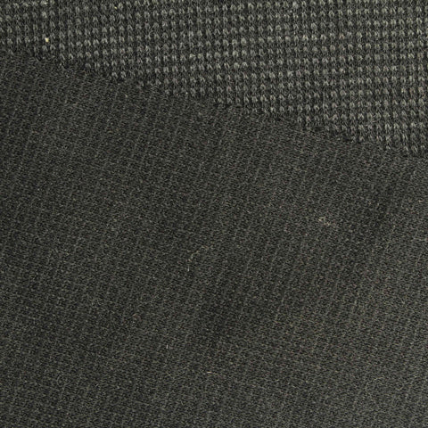 Dark Grey Marl Waffle Knit, Polyester, 257 gsm