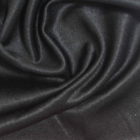 100% Polyester Interlock Knit Fabric, 280 gsm, 155 cm — Grey