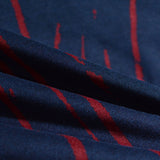 Red Abstract Jacquard, Poly-Viscose — photo 2
