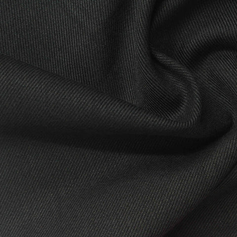 Black Twill, Poly-Viscose