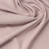 Viscose Stretch Rib Knit Fabric, 180 gsm, 180 cm — Pink — photo 2