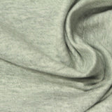 Light Grey Marl French Terry, Cotton-Poly — photo 2