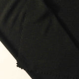 Tencel Lyocell Viscose Rib Knit Fabric, 150 gsm — Black — photo 2