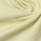 Light Yellow Marl Rib Knit, Poly-Cotton — photo 2