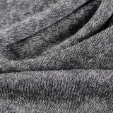 Grey Marl Chunky Knit, Poly-Viscose — photo 2