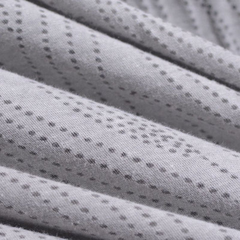 Dark Grey Dots Jersey Knit