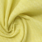 Yellow Tone-on-Tone Diamond Jersey Knit, Polyester — photo 2