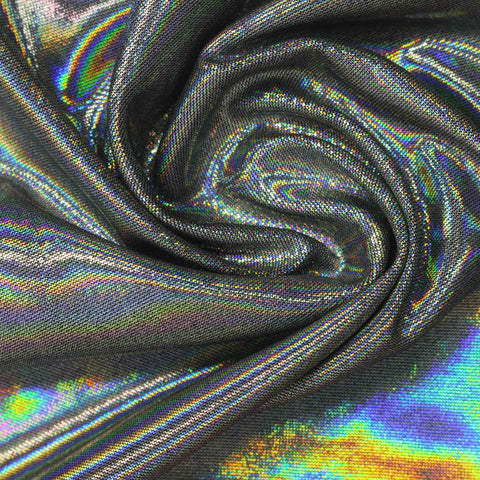Blue Abstract Knit