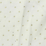 Gold Dots Jersey Knit, Cotton-Poly — photo 2