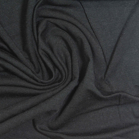 Modal Stretch Jersey Knit Fabric, 205 gsm, 165 cm — Grey, ref EF-273756
