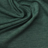 Heather Green Marl Jersey Knit, Poly-Viscose — photo 2