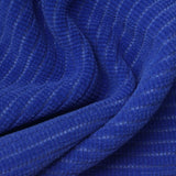 Polyester Stretch Knit Fabric, 430 gsm — Blue — photo 2