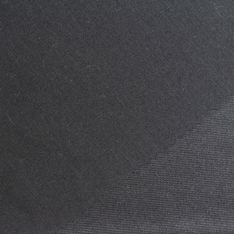 Polyester Cotton Stretch Ponte Knit Fabric, 180 gsm, 160 cm — Grey