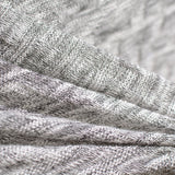 Grey Squares Chunky Knit, Poly-Viscose — photo 2
