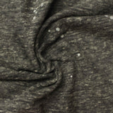 Dark Grey Marl Jersey Knit, Cotton-Poly — photo 2
