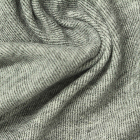 Heather Grey Marl Jersey Knit, Poly-Viscose, 265 gsm