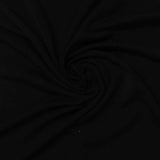 Viscose Stretch Jersey Knit Fabric, 164 gsm, 150 cm — Black — photo 2
