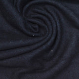 Dark Blue Marl Chunky Knit, Poly-Viscose — photo 2