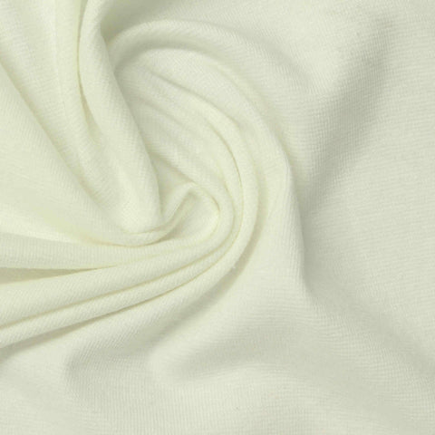 Rib Knit Fabric, 240 gsm, 150 cm — Beige
