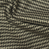 Dark Brown Fine-Houndstooth Jacquard, Polyester — photo 2