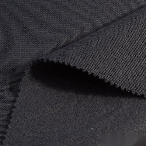 100% Stretch Chunky Knit Fabric, 384 gsm, 160 cm — Grey