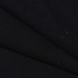 Viscose Nylon Stretch Ponte Knit Fabric, 410 gsm, 160 cm — Black — photo 2