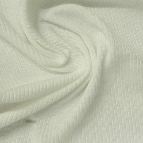 100% Cotton Rib Knit Fabric, 150 gsm, 120 cm — Green
