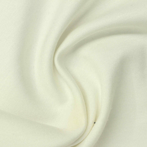 Viscose Polyester Stretch Scuba Knit Fabric, 260 gsm, 155 cm — Beige