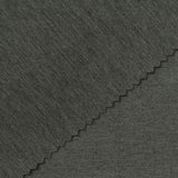 Dark Grey Heathered-Marl Interlock Knit, Poly-Spandex — photo 2