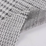 Black Houndstooth Jacquard, Acrylic-Poly — photo 2