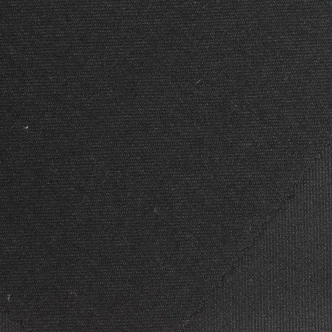 Polyester Stretch Knit Fabric, 430 gsm, 160 cm — Black
