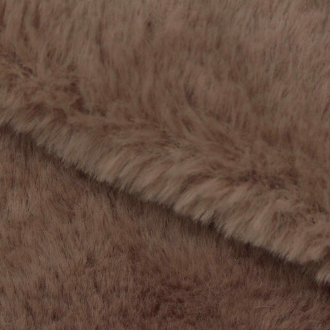 100% Polyester Knit Fabric, 450 gsm, 160 cm — Brown
