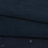 Brushed Cotton Polyester Stretch Sateen Fabric, 267 gsm, 136 cm — Navy — photo 2