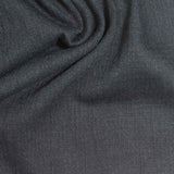 Polyester Cotton Stretch Crepe Fabric, 235 gsm, 150 cm — Grey — photo 2