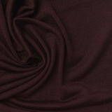 Viscose Stretch Jersey Knit Fabric, 145 gsm, 165 cm — Brown — photo 2