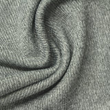Grey Marl Rib Knit, Polyester — photo 2