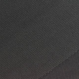 Polyester Stretch Rib Knit Fabric, 380 gsm, 115 cm — Black — photo 2