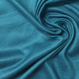 Brushed Polyester Stretch Jersey Knit Fabric, 140 gsm — Blue — photo 2