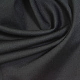 Acrylic Viscose Stretch Knit Fabric, 220 gsm, 160 cm — Black — photo 2