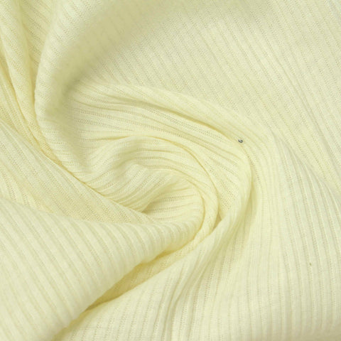 Polyester Stretch Rib Knit Fabric, 165 gsm, 165 cm — Khaki