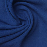 Polyester Stretch Chunky Knit Fabric, 175 gsm, 160 cm — Blue — photo 2