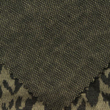 Dark Green Leopard Interlock Knit, Polyester — photo 2