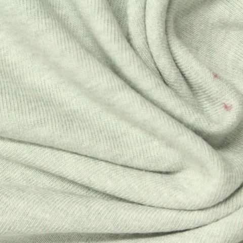 Polyester Viscose Blend French Terry Fabric, 316 gsm, 140 cm — Green